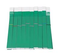 Haofy Braccialetti di Carta Usa e Getta da 1000 Pezzi per i Braccialetti per il Concerto per Bambini per Bambini, Dimensioni Regolabili (GREEN)