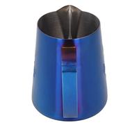 Haofy Brocca per Schiuma in Acciaio Inossidabile 304 da 420 Ml con Beccuccio a Forma di Aquila per Latte Art - Brocca per Latte Professionale per caffè Cappuccino, Domestica e Uso in (BLUE)