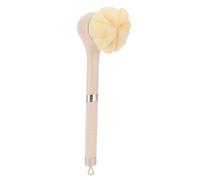 Haofy Busta per il Corpo Elettrico 6 Teste a 3 velocità Maniglia Staccabile IPX6 Spazzola per Doccia Ricaricabile per L'esperienza Spa Home (YELLOW)