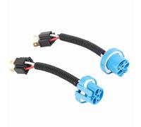 Haofy Cablaggio di Conversione Fari da H4 a H13 da 2 Pezzi, Spina in Ceramica, Cablaggio in Rame, Spina in Nylon, con Installazione Semplice per Lampadine Fendinebbia per Fari Pesanti