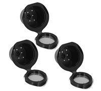 Haofy Capsule di caffè Riutilizzabili da 50 Ml con Filtro in Acciaio Inossidabile con Spazzola a Cucchiaio per la Originale, 30-50 Usi, Facile da Pulire, Piccola, Viaggi in, Routine Quotidiana