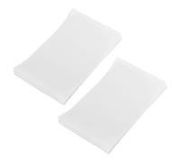 Haofy Carta da Lucidi Traslucida 100 Pezzi per Disegno Artistico, Carta Trasferibile per Copie Perfette per Calligrafia, Artigianato, 15 X 10 Cm, Colore, Bianco (#12)