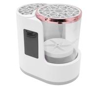 Haofy Castelle per il Trucco Automatico, Macchina per Detergente per Spazzole per Estesi Elettrici 850 Giri/Min con Timer di Asciugatura, Veloce per Spazzole e Spugne per il Trucco,