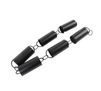 Haofy Catena di Pioggia Moderna Cilindri 39.4in Eleganti Catcher di Acqua di Grondaia in Alluminio per Portici di Patios Esterni Casalinghi Crea Un Effetto Cascata Lenitivo