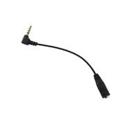 Haofy Cavo Adattatore da 3,5 Mm TRS a TRRS, di Connettori per Cuffie in Plastica con Convertitore Audio Portatile da 13 Cm, per Telefono, Tablet, Penna di Registrazione, Fotocamera DSLR, Microfono