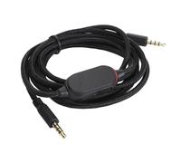 Haofy Cavo Auricolare Versatile Perdita Senza Perdita di qualità con Microfono per Cuffie da Gioco, Filo Auricolare da 1,6 M per la Musica da Gioco Che Guarda il Film