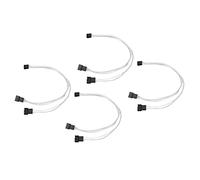 Haofy Cavo di Prolunga per Ventola per PC a 4 Pin, Cavo di Alimentazione per Ventola PWM a 4 Pin Standard Professionale da 4 Pezzi per Ventola di Raffreddamento del PC (Separatore da 1