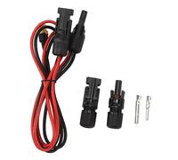 Haofy Cavo di Ricarica per Pannello Solare XT60 10 AWG per Un Trasferimento Efficiente di Energia con Connettori di Bloccaggio Sicuri Cavo Fotovoltaico per, Sistemi off-Grid, Uso Quotidiano