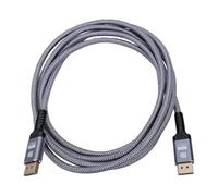 Haofy Cavo DisplayPort 2.1 80Gbps 16K 60Hz 8K 120Hz 4K 240Hz | 4K 240Hz Esports, G-Sync FreeSync No Tear, HDR10 Vivid, RTX 5090 7900XTX, Braided Nylon