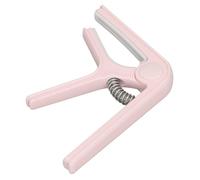 Haofy Chitarra Chapo Durevole Operazione Facile Anche Stampare Anche per Chitarristi ABS Jumping Guitar for Acoustic Ukulele Bass Banjo Mandolino (Rosa polvere)