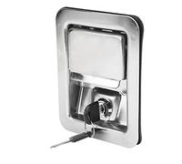 Haofy Chiusura a Paletta, Serratura con Maniglia in Acciaio Inossidabile 304, Strumento Durevole e Resistente Al Fuoco per Macchine e unità Edili