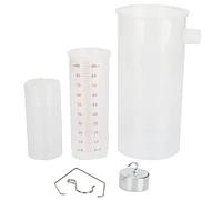 Haofy Cilindro Graduato, Coppa di Overflow Principio Facile da Leggere Kit di Insegnamento per Becher Strumenti di Insegnamento Dell'istruzione per L'insegnamento della Fisica delle