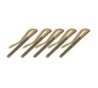 Haofy Clamp/Holder a Molla per Portafoglio, Acciaio Elettrolitico, Fermasoldi Ad Alta Durezza per Contanti e Carte, Ideale per Portafogli in Pelle (bronzo antico)