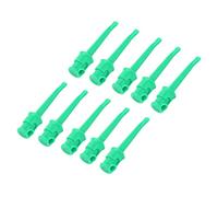 Haofy Clip a Gancio per Test Multimetro di Alta qualità, 10 Pezzi, per Saldature Efficienti e Test di Tensione, Ideali per Elettronica PA, Rame, Acciaio Inossidabile (GREEN)
