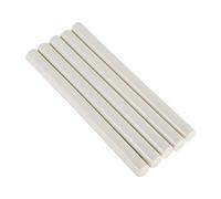 Haofy Colla Pistola Sigillo Bastoncini di Cera, 5 Pezzi Bastoncini di Ceralacca per Sigillo di Inviti, Biglietti, Buste, 10 Colore (Bianco)