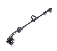 Haofy Coltivatore a Batteria, Lame in Acciaio Al Manganese, Larghezza di Lavorazione 235 Giri/min 3,9 Pollici per Coltivazione di Prato e Terreno (Spina europea)