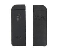 Haofy Comoda Copertura USB in Gomma per Fotocamera 6D, Porta Laterale Protettiva per Interfaccia Multimediale, Adatta per Accessori per Fotocamera, Confezione da 2 Neri
