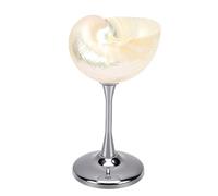 Haofy Conchiglia Bicchiere da Vino Calice a Conchiglia Bicchieri da Cocktail per Compleanno Matrimonio Anniversario Decorazioni per Feste Impostazione Tavolo Tema Spiaggia Stile Oceano (Tipo 2)