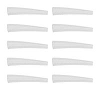 Haofy Confezione 10 Copri Punta per Pinzette Antiscivolo in Silicone, Guaine Protettive Riutilizzabili per Extension Ciglia, Facili Pulire, Ideali per Saloni di Bellezza e Cliniche