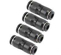 Haofy Connettore Riduttore Pneumatico Connessione Push-in Flessibile in Acciaio Inossidabile per Lavorazioni Meccaniche (PU6-6)