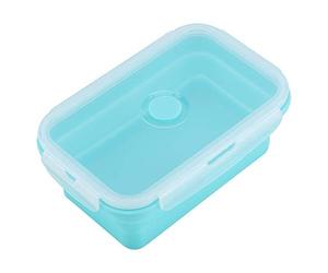 Haofy Contenitori Silicone Pranzo Pieghevoli 1200ML Microonde Congelatore Lavastoviglie 2 Dimensioni Viaggio Escursione Campeggio Picnic Adatto Uso Quotidiano