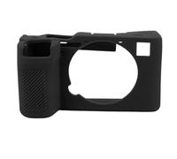 Haofy Copertura per Telecamera in Silicone Flessibile per A7CII A7CR: Custodia Protettiva per Ammortizzatore Non Slip, Design per la Pelle, Ottimo per la Fotografia All'aperto (BLACK)
