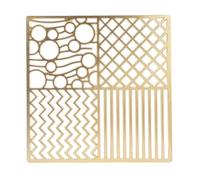 Haofy Copper Ice Stamp Pattern Imprinter per Cubetti da Cocktail di Nuvole Moderni Produttori di Ghiaccio Chiaro per Mixologi Amanti del Whisky Instagram Degni di Bevande (A)