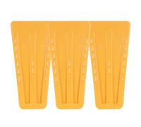 Haofy Cunei da Tronchi Attrezzatura Base per Taglio Alberi Materiale ABS 3 Pezzi 140 Mm per Spaccare Il Legno (Yellow #-1)