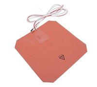 Haofy Cuscino Flessibile Cuscino in Silicone Riscaldamento Rapido per Mega per Mega S 220x220mm 200w 12v Dc - Facile da Installare per gli Amanti della Stampante 3D
