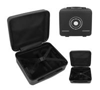 Haofy Custodia Trasporto Satellitare, Custodia Viaggio per Kit Mini Piatto in Nylon Borsa con Rivestimento Interno in Schiuma Tagliata, Ideale per Kickstand, Adattatore per Tubi,