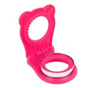 Haofy Cutter di Pane per Torta, Creatore di Fai -da -te per la Torta di Burro per Box con Sigillatura e Senza Crosta, Rosso Rosa (Rosa rossa)