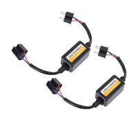 Haofy Decodificatore CANbus H4 Kit Resistenza Antisfarfallio da 2 Pezzi per Conversione Fari a LED Cancellatore di Avvertimento Plug and Play per Sistemi di Veicoli a 12V Codice di Errore
