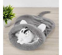Haofy Design Cartone Animato Morbido Sacco a Pelo Comodo per Animali Domestici, Caverna Calda Che Dorme Spaziale Interno Grande, Adatto a Gatti e Cani, Realizzato con Materiali Sicuri, Tutte le