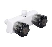 Haofy Deviatore per Valvola per Rubinetto Doccia per con Funzionamento a Due Mani, Facile da Montare con la Maggior Parte dei Bagni per, Regolazione della Temperatura e della Pressione (Base