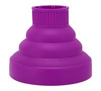 Haofy Diffusore per Asciugacapelli, Attacco Diffusore Universale Portatile in Silicone per Capelli Ricci, Installazione Semplice per Viaggi e Uso Domestico (PURPLE)