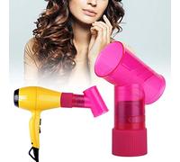 Haofy Diffusore per Asciugacapelli con Rotazione a 360 Gradi, Materiale PC Resistente Al Calore, compatibilità Universale per Capelli Ricci e Ondulati, Attacco per Asciugacapelli Professionale con