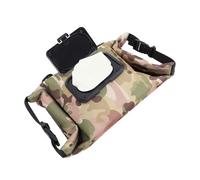 Haofy Dispenser Portatile per Salviette Umidificate in Tela Tipo Estraibile Custodia per Salviette da Viaggio Sospesa Supporto da Campeggio di Grande capacità (Verde mimetico)