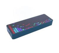 Haofy Display a LED per Spettro Musicale 16x24 RGB 384 LED Effetti Colorati per gli Amanti della Musica Costruzione in ABS