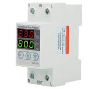 Haofy Dispositivo di Riconnessione Automatica della Tensione SVP-916 da 230 V per la Sicurezza da Sovratensione Nelle Officine (80A)