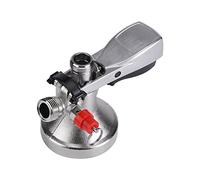 Haofy Distributore di Birra Alla Spina con Attacco per Fusto in Acciaio Inossidabile Tipo G con Valvola Dell'aria per Bar Domestico, Ristorante Dell'hotel, Acciaio Inossidabile 304, Cromato