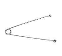 Haofy Divaricatore per Bocca di Pesce, Aprigag in Acciaio Inossidabile con Molla Resistente Facile Apertura delle Ganasce, Strumento Leggero da 1,1 Once Resistente Alla Corrosione, Ideale per le
