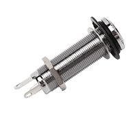 Haofy E -gitar -messing -thread -jack -set -dimensione Compatta in Particolare Endpin -Endpin -sidenibile per i Chitarristi, Realizzati in Ottone (SILVER)