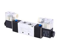 Haofy Elettrovalvola Pneumatica 4V320-10 a 2 Posizioni 5 Porte per Sistemi di Controllo Dell'aria Industriali (DC24V)