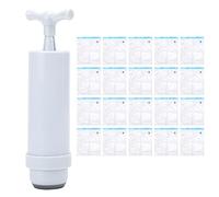 Haofy Essiccatore per Filamenti Sacchetti Sottovuoto Custodia Resistente all'umidità per Parti della Stampante 3D PLA + Estrattore Pompa Aria per Imballaggi Alimentari Puliti 20 Pezzi 13 X 11,8