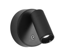 Haofy Faretto Moderno Faretto da Soffitto a LED, Luce da Lettura Dimmerabile con Controllo Touch con Angolo di Illuminazione Regolabile per Camera da Letto e Scrivania (Luce calda)