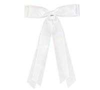 Haofy Fermaglio per Capelli in Raso a Doppio Strato, Fiocchi per Capelli in Nastro Setoso con Clip a Coccodrillo, Accessorio per Elegante Fatto a Mano con Tenuta per Donne Ragazze Bambini da
