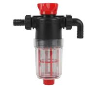 Haofy Filtro per Pompa dell'acqua Filtro in Acciaio Inossidabile da 60 Mesh con Design Trasparente Ad Alto Flusso per Irrigazione del Giardino, Sistemi di Pesticidi Agricoli, Approvvigionamento