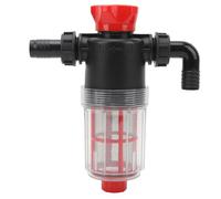 Haofy Filtro per Pompa dell'acqua Filtro in Acciaio Inossidabile da 60 Mesh con Design Trasparente Ad Alto Flusso per Irrigazione del Giardino, Sistemi di Pesticidi Agricoli, Approvvigionamento