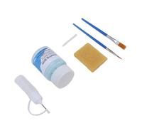 Haofy Fluido per Mascheratura Blu da 60 Ml, per Pittura Ad Acquerello Fluido Coprente Asciugatura Rapida Facile Staccabile con Pennelli per Gomma per Artisti Artigiani