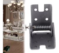 Haofy Gambe Lunghe Tavolo Staffa di Supporto Pieghevole Piedini Pieghevoli Regolabili in Acciaio per Letti Scrivanie Mobili